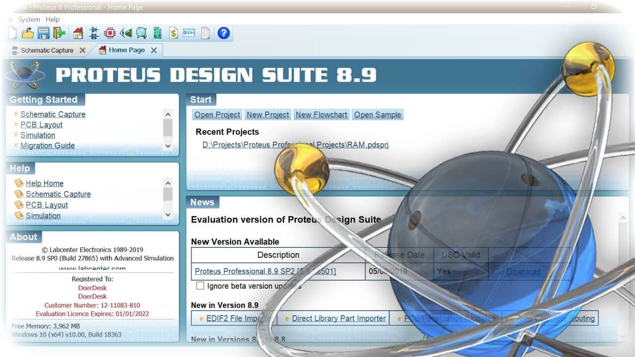 proteus 8.13 professional download with crack