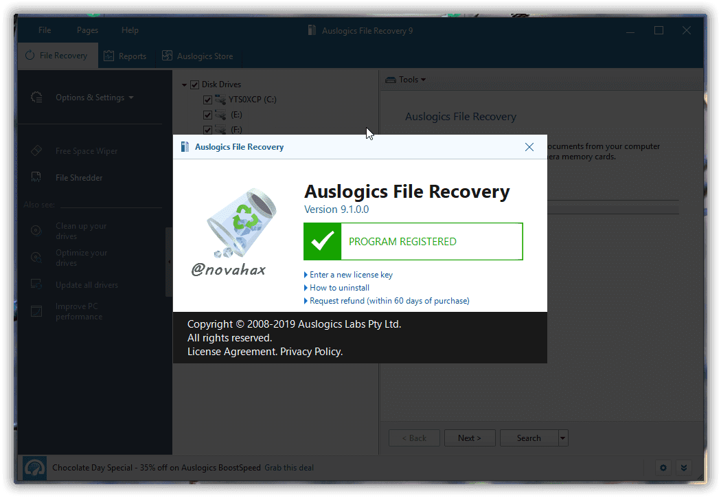 Auslogics File Recovery Crack